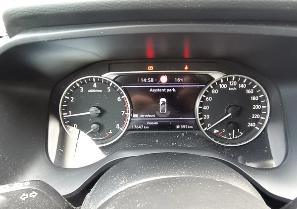 Nissan Qashqai cena 110000 przebieg: 17000, rok produkcji 2022 z Olsztyn małe 29